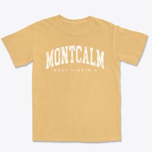 Montcalm West Virginia Urban Vibe Premium Heavyweight T-shirt
