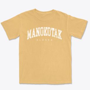 Manokotak Alaska Urban Vibe Premium Heavyweight T-shirt
