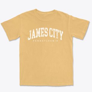 James City Pennsylvania Urban Vibe Premium Heavyweight T-shirt