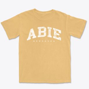 Abie Nebraska Urban Vibe Premium Heavyweight T-shirt