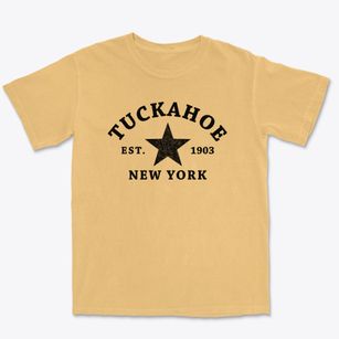 Tuckahoe New York Star Premium Heavyweight T-shirt