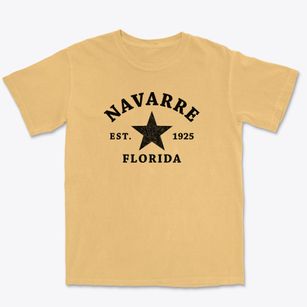 Navarre Florida Star Premium Heavyweight T-shirt