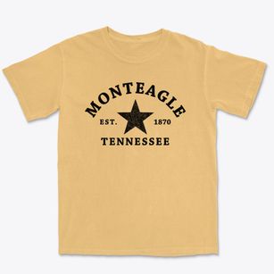 Monteagle Tennessee Star Premium Heavyweight T-shirt