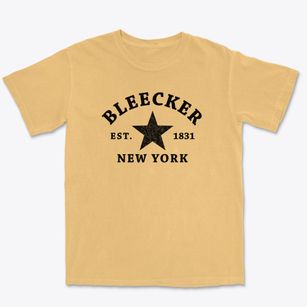 Bleecker New York Star Premium Heavyweight T-shirt