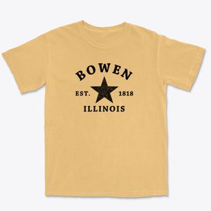 Bowen Illinois Star Premium Heavyweight T-shirt
