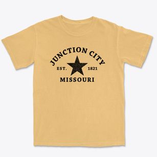 Junction City Missouri Star Premium Heavyweight T-shirt