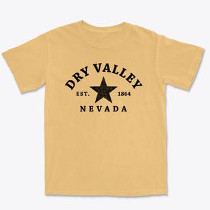 Dry Valley Nevada Star Premium Heavyweight T-shirt