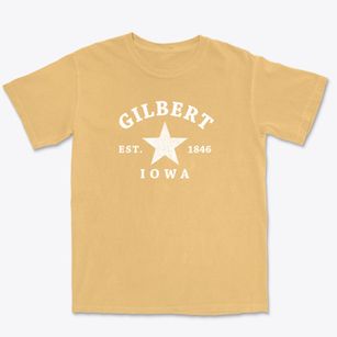 Gilbert Iowa Star Premium Heavyweight T-shirt