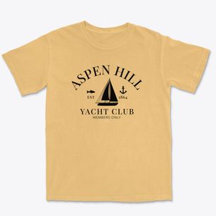 Aspen Hill Maryland Yacht Club Premium Heavyweight T-shirt