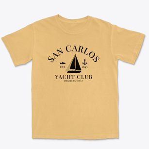 San Carlos Texas Yacht Club Premium Heavyweight T-shirt
