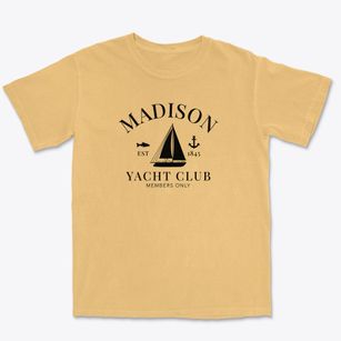 Madison Florida Yacht Club Premium Heavyweight T-shirt