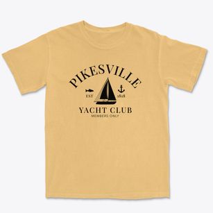 Pikesville Maryland Yacht Club Premium Heavyweight T-shirt