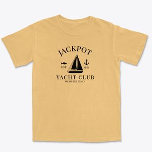 Jackpot Nevada Yacht Club Premium Heavyweight T-shirt