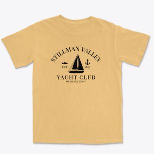Stillman Valley Illinois Yacht Club Premium Heavyweight T-shirt