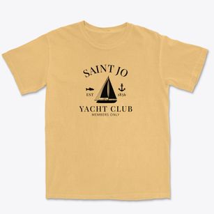 St. Jo Texas Yacht Club Premium Heavyweight T-shirt
