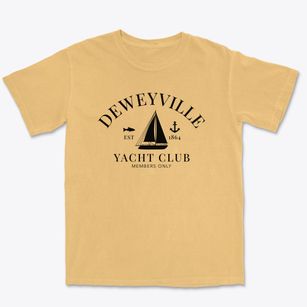 Deweyville Utah Yacht Club Premium Heavyweight T-shirt