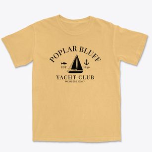Poplar Bluff Missouri Yacht Club Premium Heavyweight T-shirt
