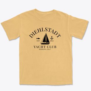 Diehlstadt Missouri Yacht Club Premium Heavyweight T-shirt