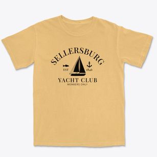Sellersburg Indiana Yacht Club Premium Heavyweight T-shirt