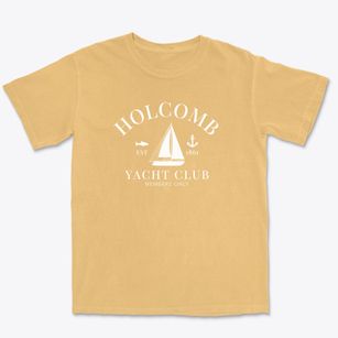 Holcomb Kansas Yacht Club Premium Heavyweight T-shirt