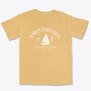 Smithboro Illinois Yacht Club Premium Heavyweight T-shirt