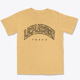 Lacy-lakeview Texas Inline Premium Heavyweight T-shirt
