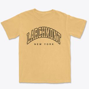 Larchmont New York Inline Premium Heavyweight T-shirt