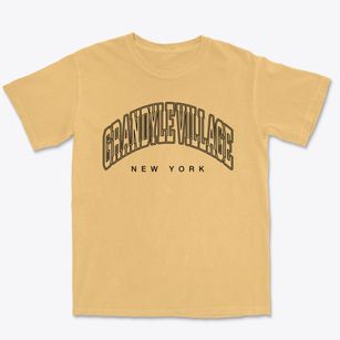 Grandyle Village New York Inline Premium Heavyweight T-shirt