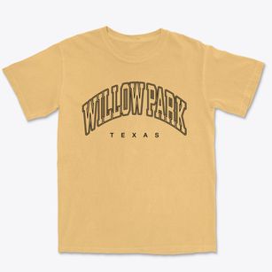 Willow Park Texas Inline Premium Heavyweight T-shirt