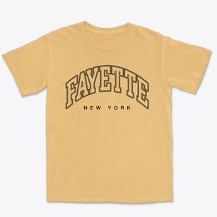Fayette New York Inline Premium Heavyweight T-shirt