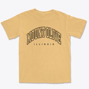 Mount Olive Illinois Inline Premium Heavyweight T-shirt
