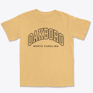 Oakboro North Carolina Inline Premium Heavyweight T-shirt