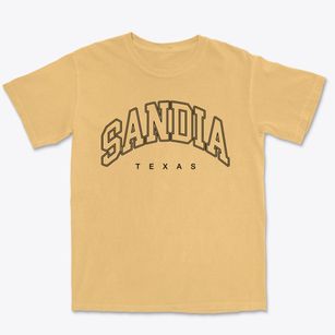 Sandia Texas Inline Premium Heavyweight T-shirt