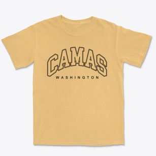 Camas Washington Inline Premium Heavyweight T-shirt
