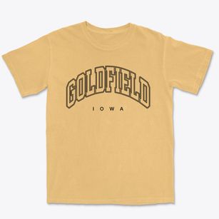 Goldfield Iowa Inline Premium Heavyweight T-shirt