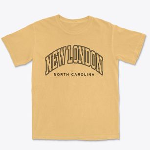 New London North Carolina Inline Premium Heavyweight T-shirt