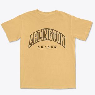 Arlington Oregon Inline Premium Heavyweight T-shirt