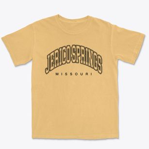 Jerico Springs Missouri Inline Premium Heavyweight T-shirt