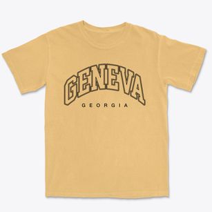 Geneva Georgia Inline Premium Heavyweight T-shirt