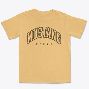 Mustang Texas Inline Premium Heavyweight T-shirt