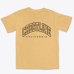 Crestline California Inline Premium Heavyweight T-shirt