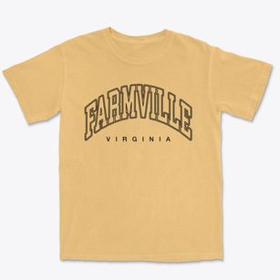 Farmville Virginia Inline Premium Heavyweight T-shirt