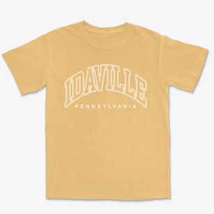 Idaville Pennsylvania Inline Premium Heavyweight T-shirt