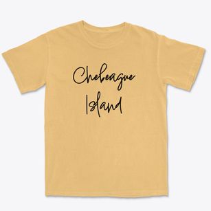 Chebeague Island Maine Freestyle Premium Heavyweight T-shirt