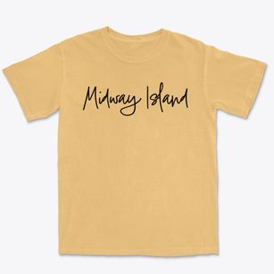 Midway Island Virginia Freestyle Premium Heavyweight T-shirt