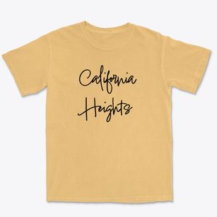 California Heights California Freestyle Premium Heavyweight T-shirt