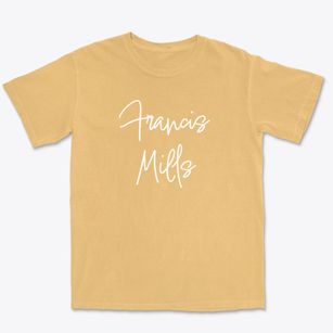 Francis Mills New Jersey Freestyle Premium Heavyweight T-shirt