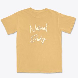 Natural Bridge New York Freestyle Premium Heavyweight T-shirt