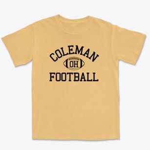 Coleman Ohio Football Premium Heavyweight T-shirt