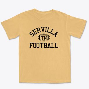 Servilla Tennessee Football Premium Heavyweight T-shirt